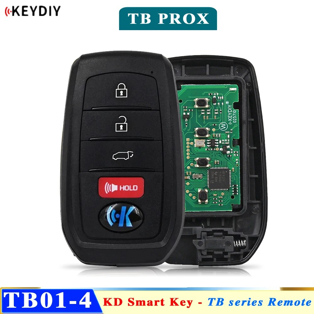 ⋌KEYDIY KD TB Smart Key TB01 Universal Remote Control With 8A Chip ...