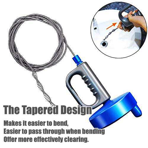 10 Meters Drain Unblocker Sewer Pipe Cleaner Flexible Rod Auger Snake