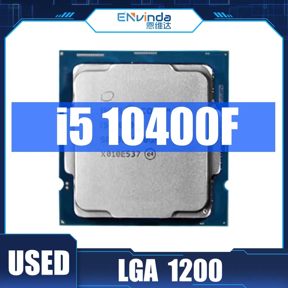 Core i5-10400F i5 10400F 2.9 GHz Six-Core Twelve-Thread CPU