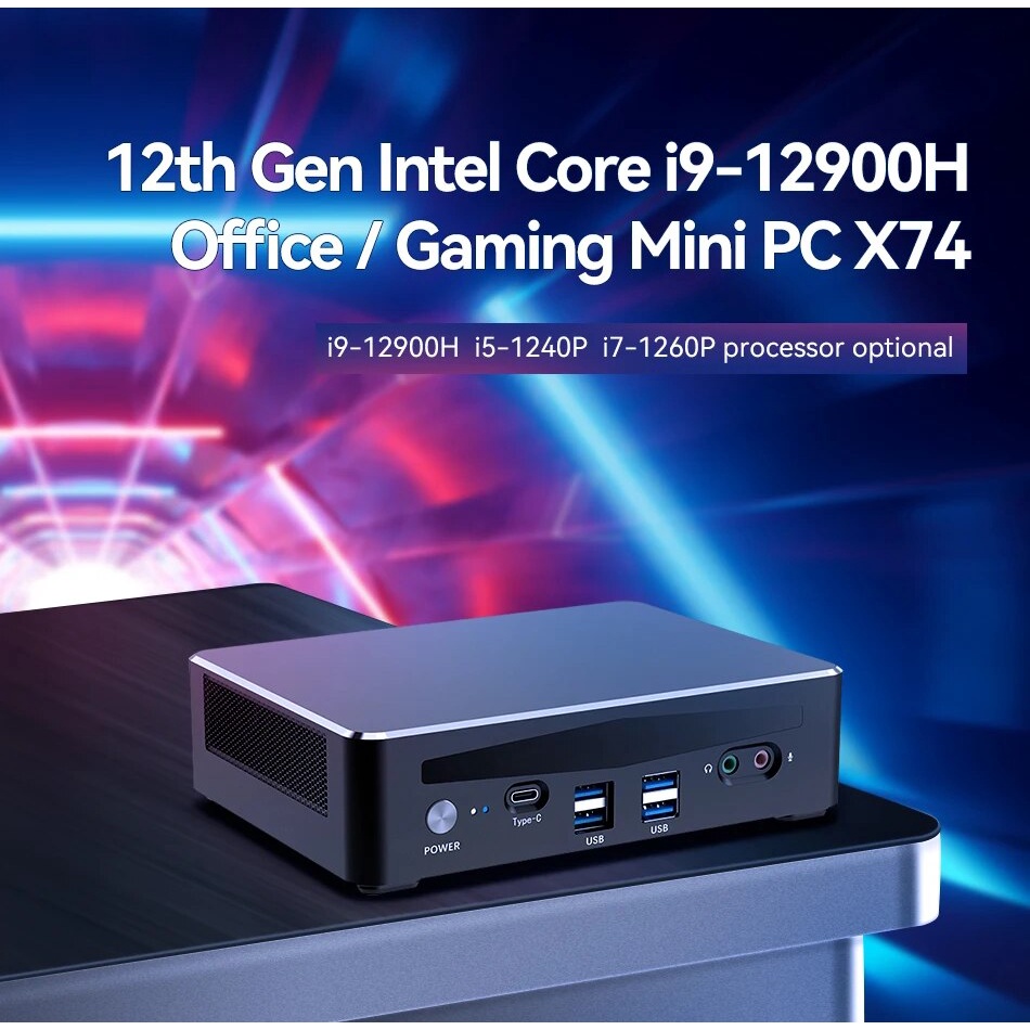 2023 Mini PC Gamer 12th Gen Intel i9 12900H i7 12700H Nvidia RTX 3050 8G  PCIE4.0 2xDDR4 Windows 11 Desktop Computer 3x4K WiFi6