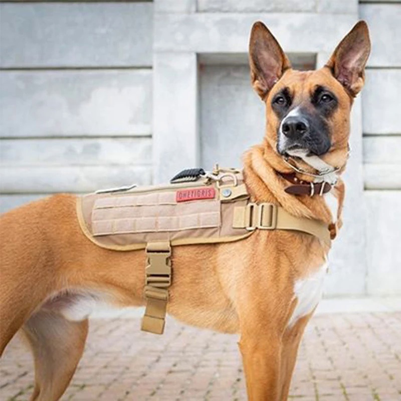 OneTigris Service Dog Assistance Harness Compatible Vest Tactical ...