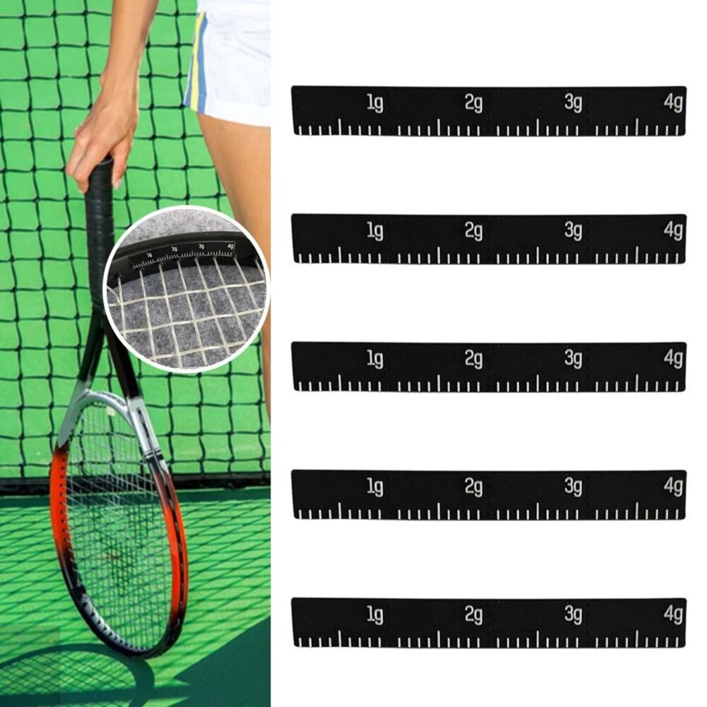 ♥4Pcs Adjust Tennis Racket 4g Weight Balance Strips Tennis Tape Racquet