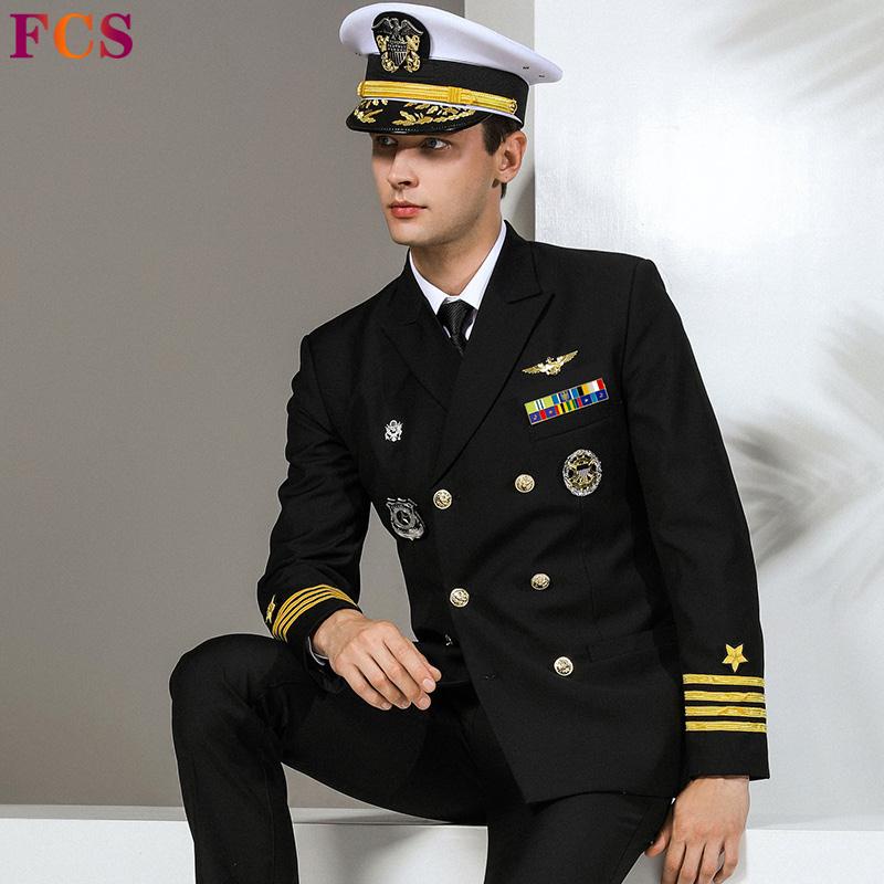 [New Arrival Ready Stock] American Seaman Uniform Dress Yacht Captain ...