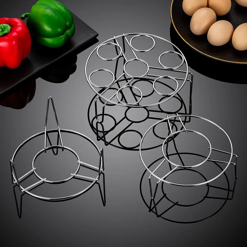 Thick Stainless Steel Steamer Food Kitchen Cookware Steamer Rack Insert ...