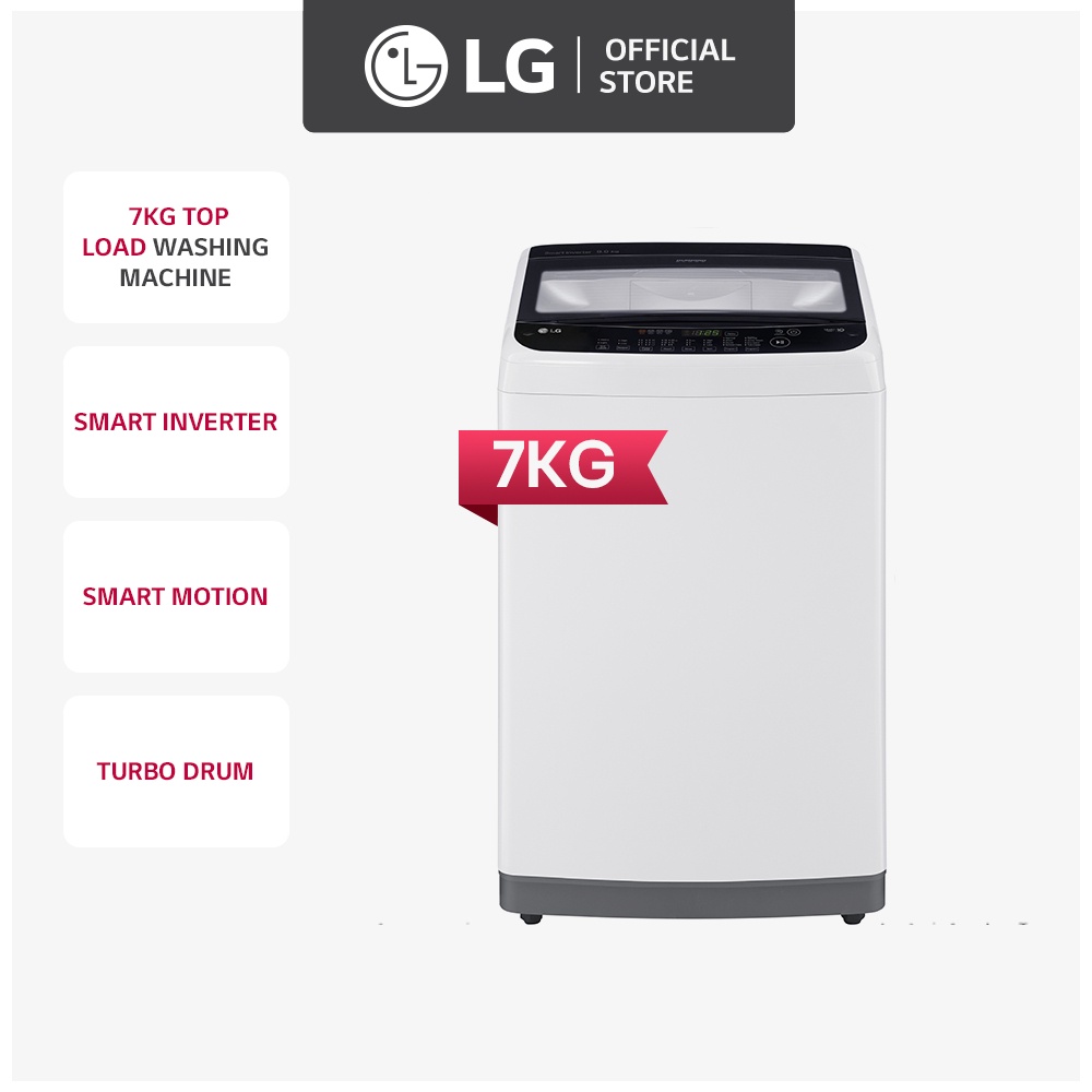 [BEST SELLING] LG 7kg Top Load Washing Machine T2107VS2W Shopee Philippines