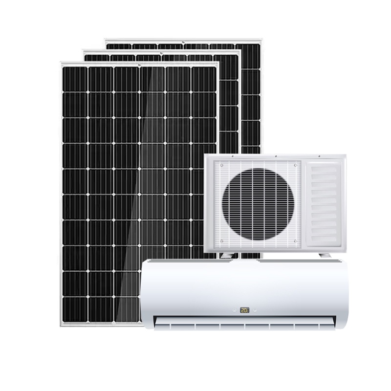 Hybrid Solar Powered Mini Split Ac Air Conditioner Heat Pump ...