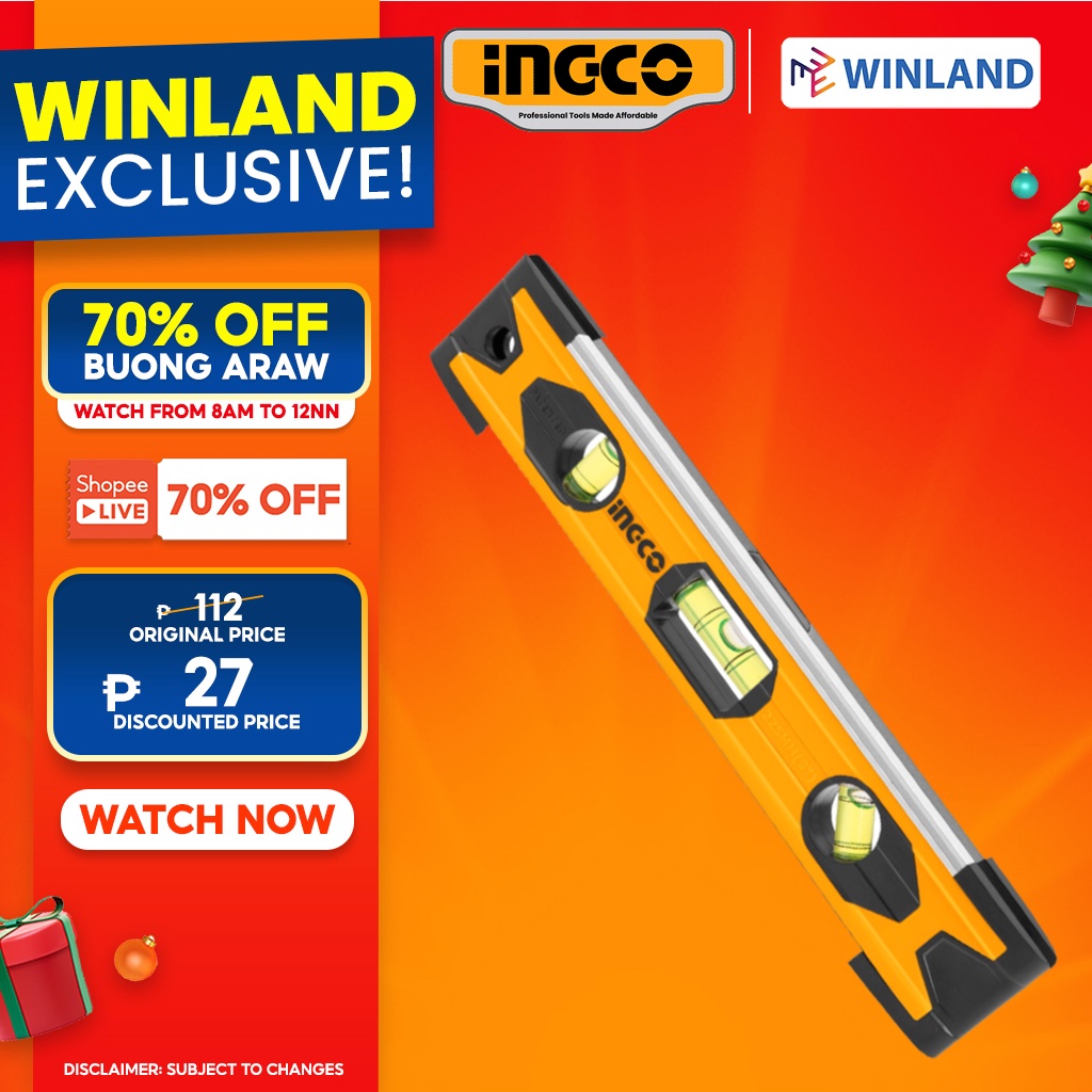 [5871]INGCO by Winland Mini Spirit Level Bar with
