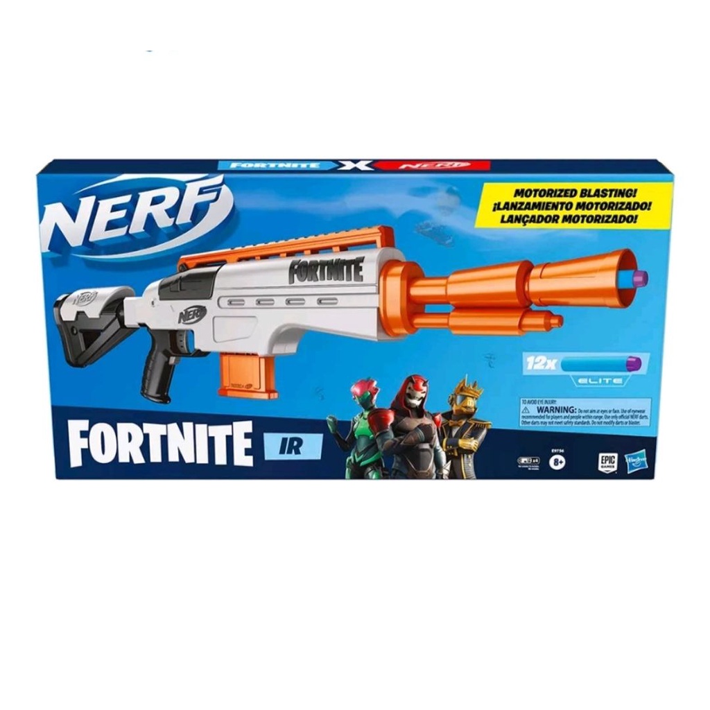 Nerf Fortnite IR Motorized Clip-Fed Blaster | Shopee Philippines