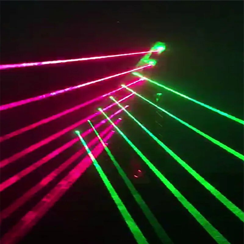 ♣BC31 Ballroom dancer laser costume green light red laser projector ...