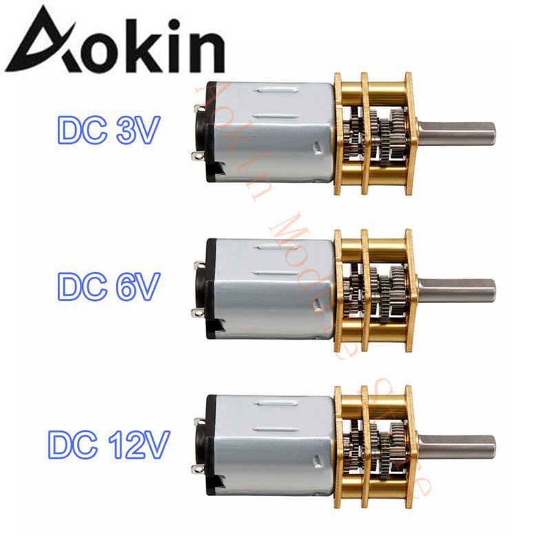 DC 3V N20 Micro Motor De Engranaje De Velocidad 15/30/50/60 // 100/200