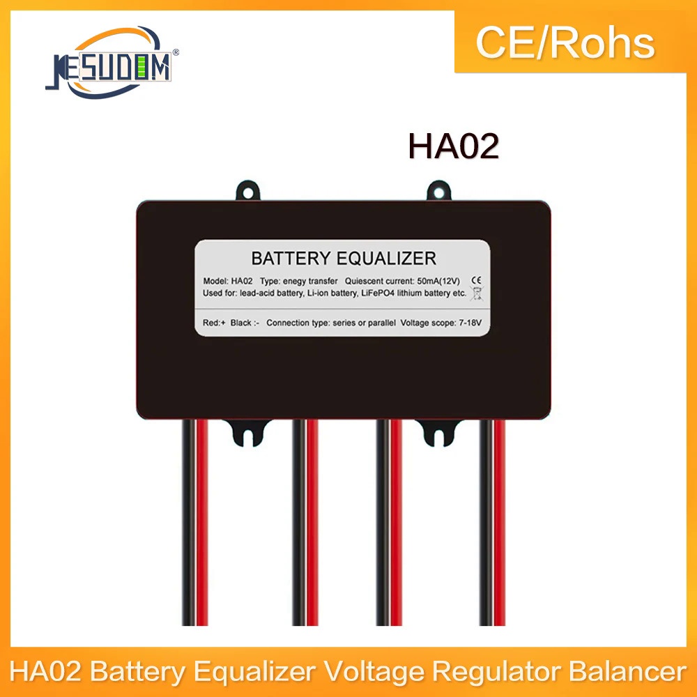 24V 48V HA01 HA02 Solar System Battery Equalizer Batteries Voltage ...