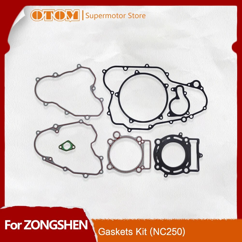 67f OTOM Motorcycle Full Machine Pad Complete Gaskets Kit For ZONGSHEN