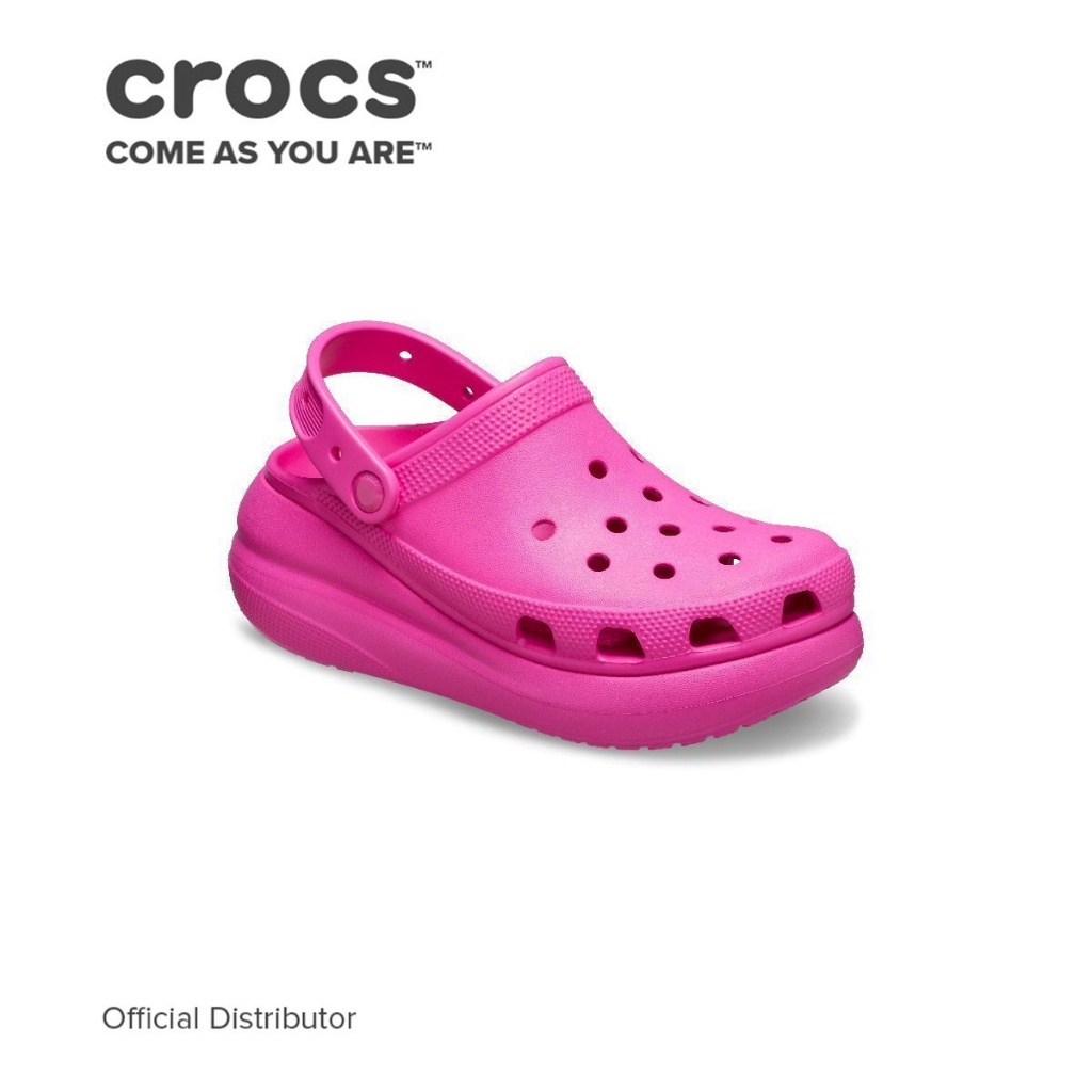 Crocs Crush Clog Pink Size Womens 9 207521 Iconic Crocs Comfort