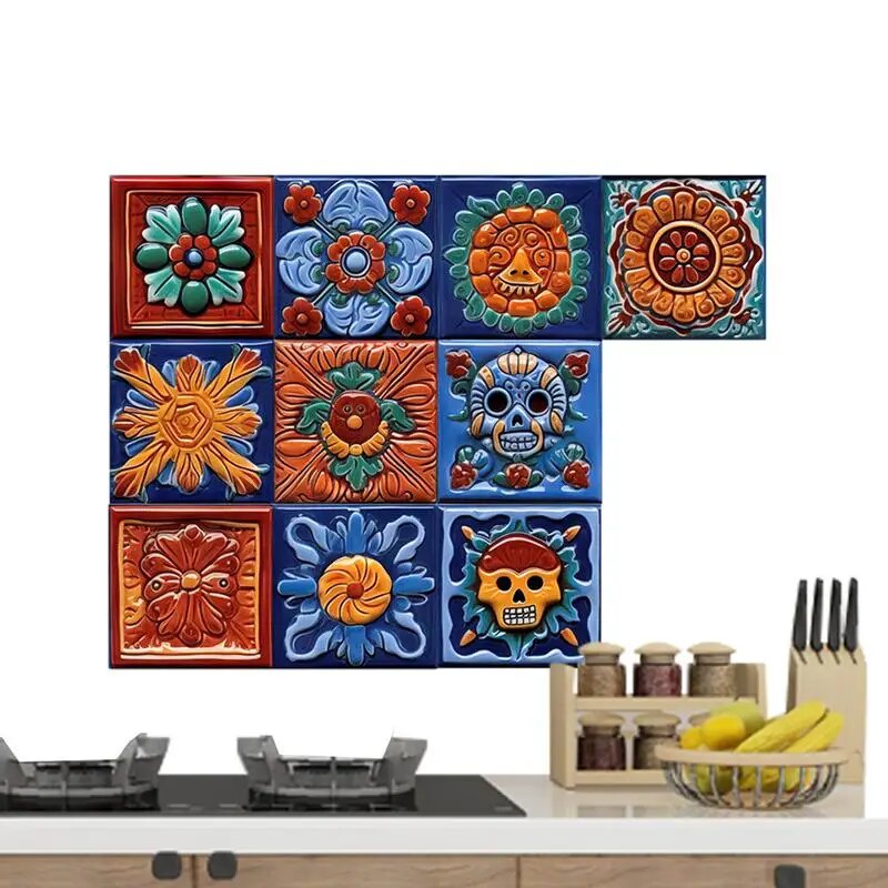 Self Adhesive Wall Tile Backsplash Stickers Peel And Stick Wall Tile