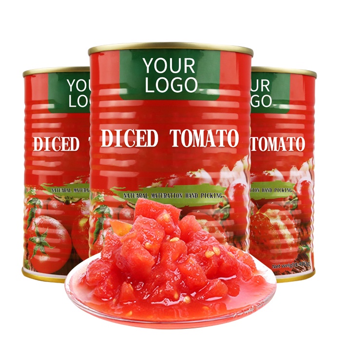 Canned crushed tomato chopped tomato food stuff canned food Shopee