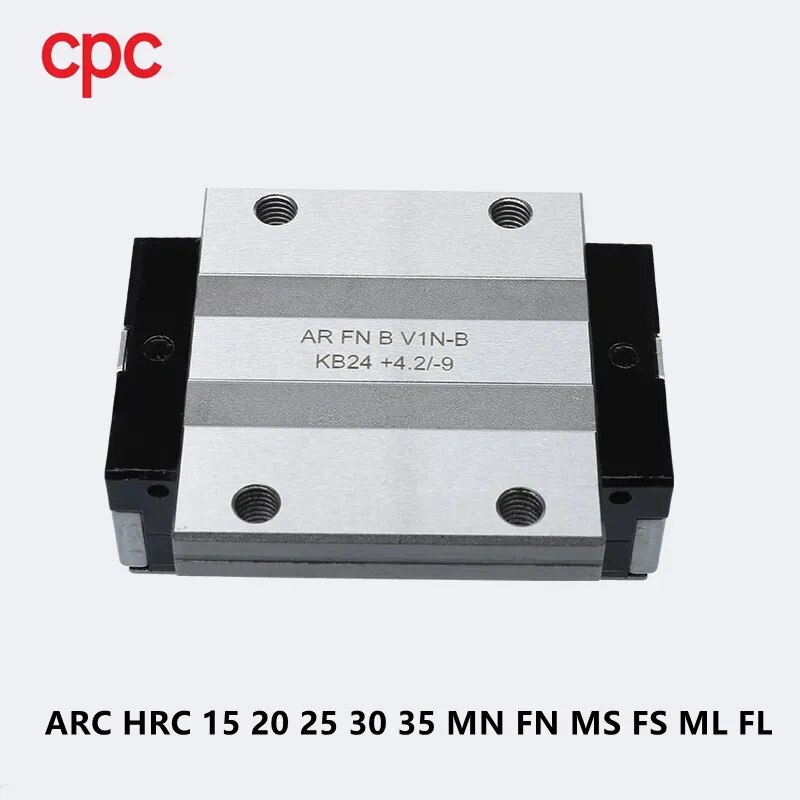 CPC Linear Block 100% Original Taiwan Slider HRC ARC 15 20 25 30 35MN ...