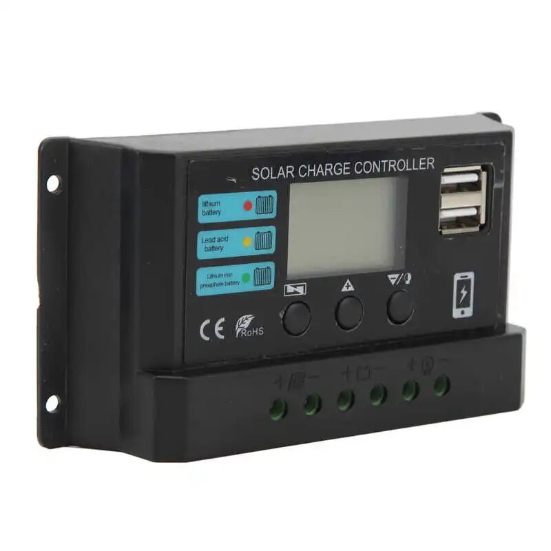 386 Photovoltaic Charge Controller Less Interference Solar Controller ...