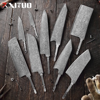 HEZHEN Retro Series 3PC Knife Set 110 Layer Damascus Steel Chef