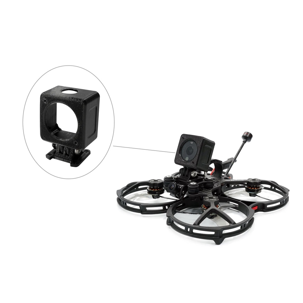 26H GEPRC CineLog35 Action 2 TPU Mount Suitable For DJI Action 2 Camera ...