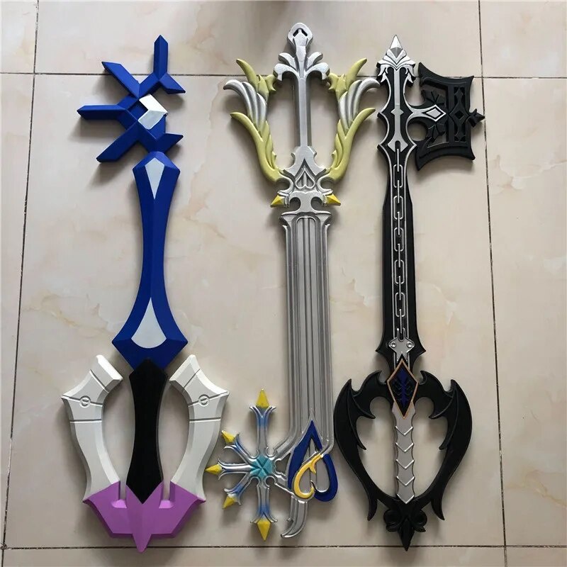 Styles Hot Kingdom Hearts Key Blade Oblivion 4 Color Key PU Style ...