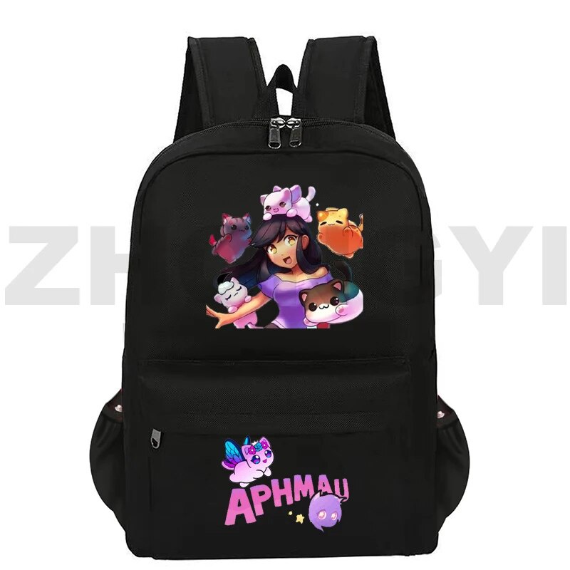 27n Aphmau Merch Backpack Kindergarten Anime Aphmau Bags As A Cat ...