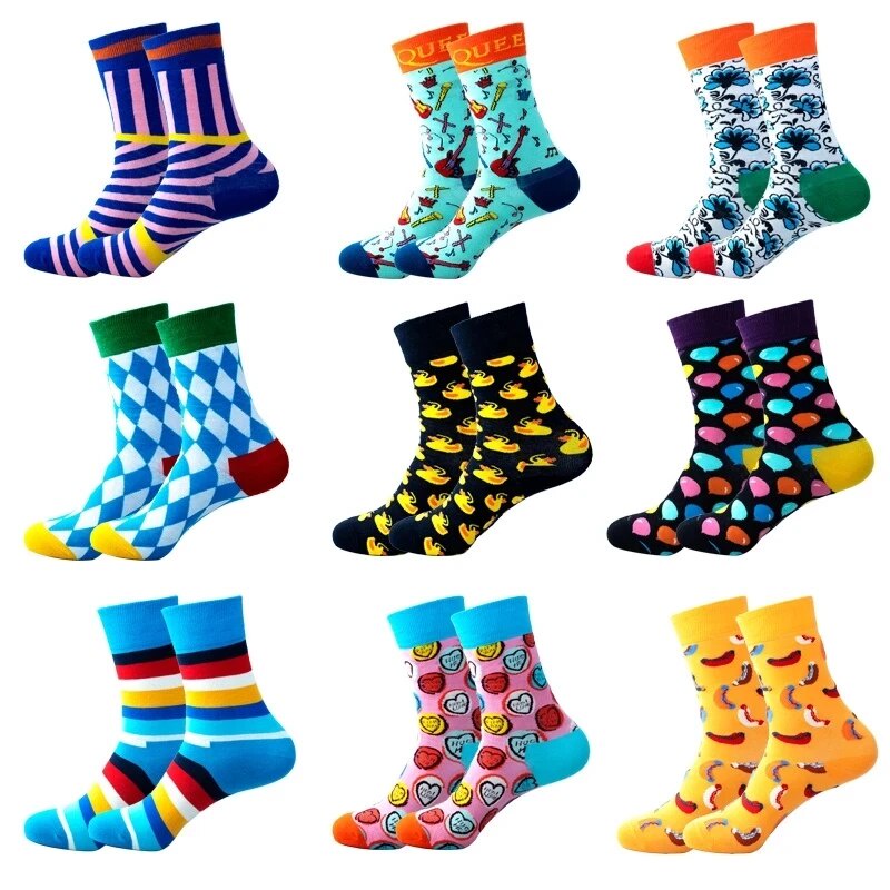 71o 1Pair Womens Funny Socks Animal Squirrel Socks & Printed Cool