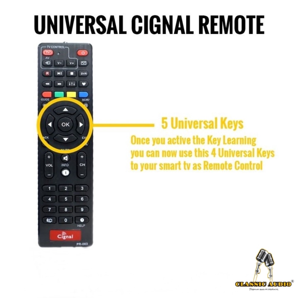 CIGNAL Cable Digibox Digital TV Box Universal Remote Control(Original) Shopee Philippines