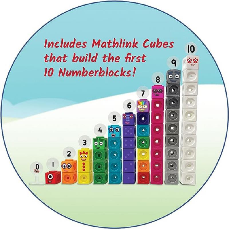 Hand2mind MathLink Cubes Numberblocks 110 Activity Set 30 Preschool ...