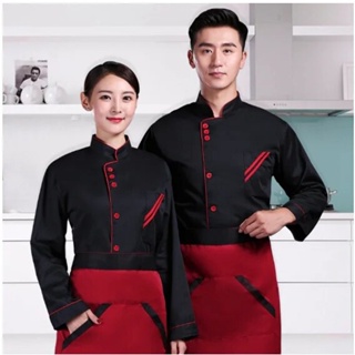 Women Chef Uniform Uniform Promotion Cotton Men Accessories Broadcloth New  Long Sleeved Autumn And Winter Kitchen…