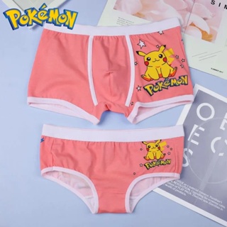 Pokemon Pikachu Men Underwear Panties Boys Summer Breathable Cartoon  Panties Male Cotton Underpants