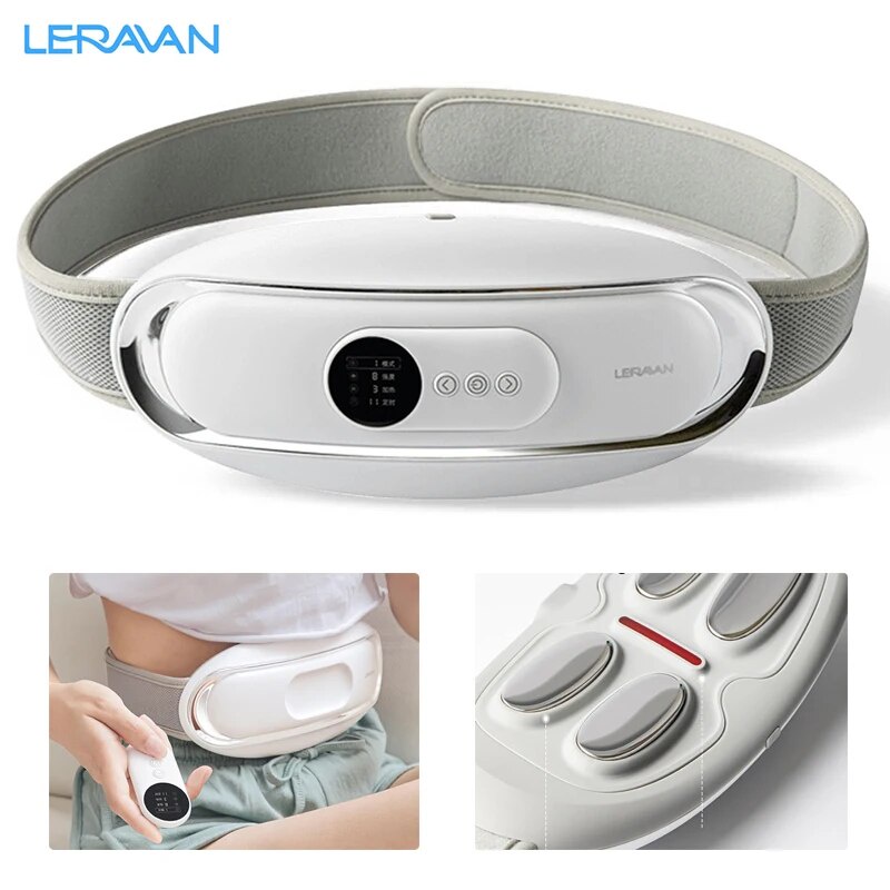 76d LERAVAN Electric Waist Massager Constant Temperature Vibrator