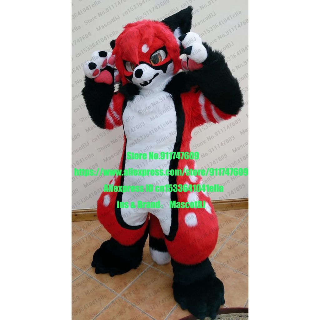 3-D Eyes Red Cat huksy Dog Miss Fox Fursuit Fullsuit Teen Costumes Full ...