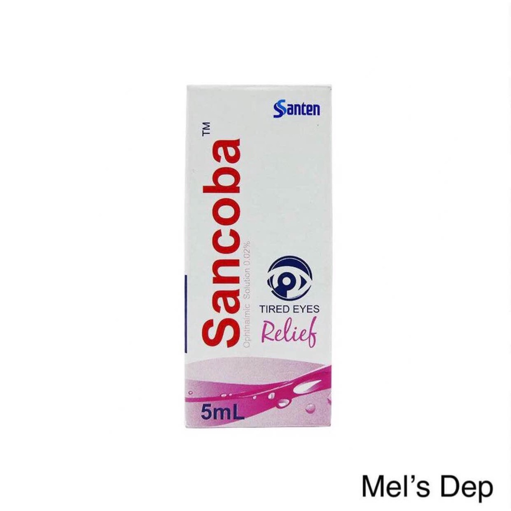 Santen Sancoba 002 5ml Ophthalmic Solution B12 Eye Drops Shopee