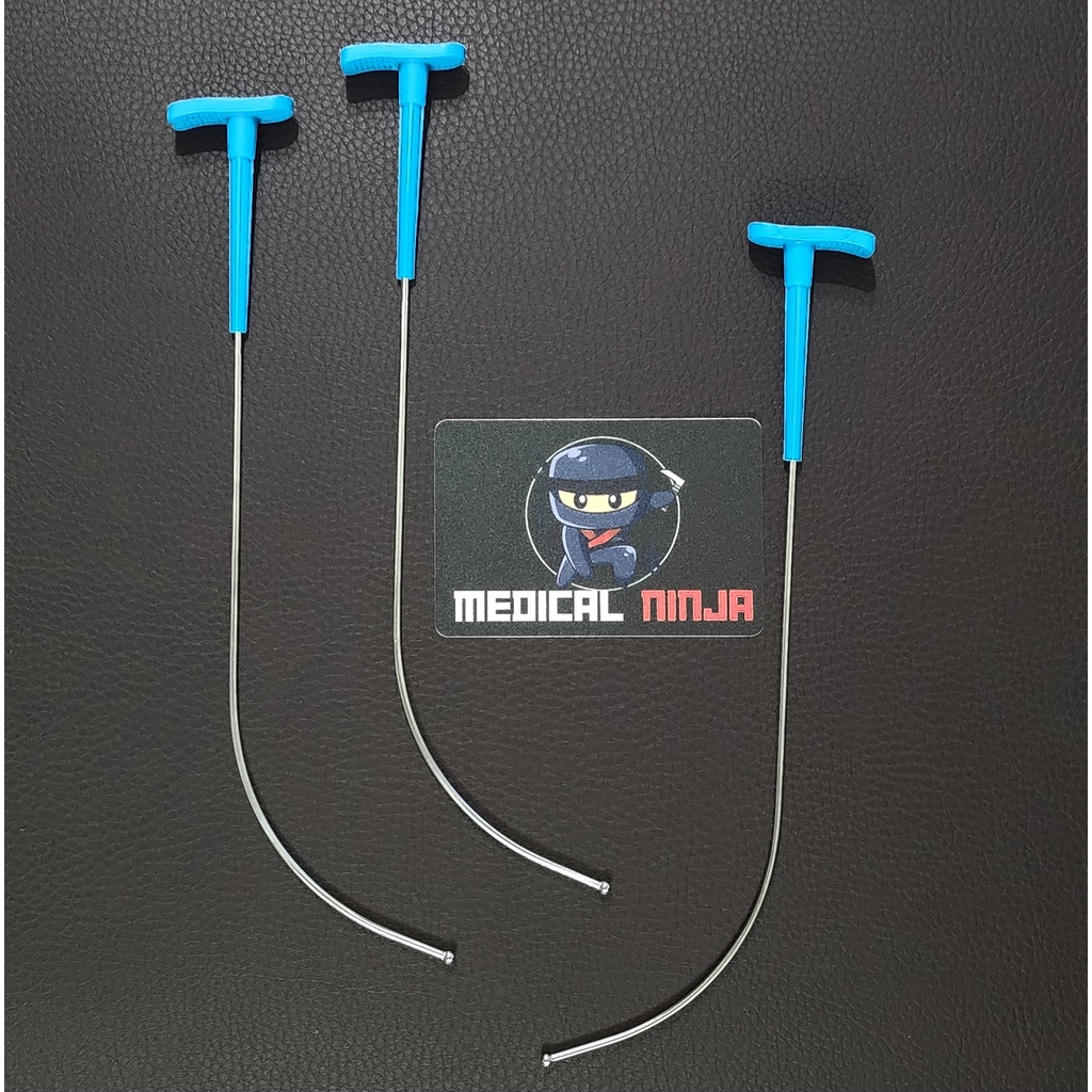 Rigid Intubating Stylet Guidewire for Intubation via Video Laryngoscopy