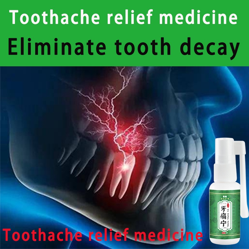 new Oral Spray Teeth Toothache Reliever pain Pain spray Oral Cavities