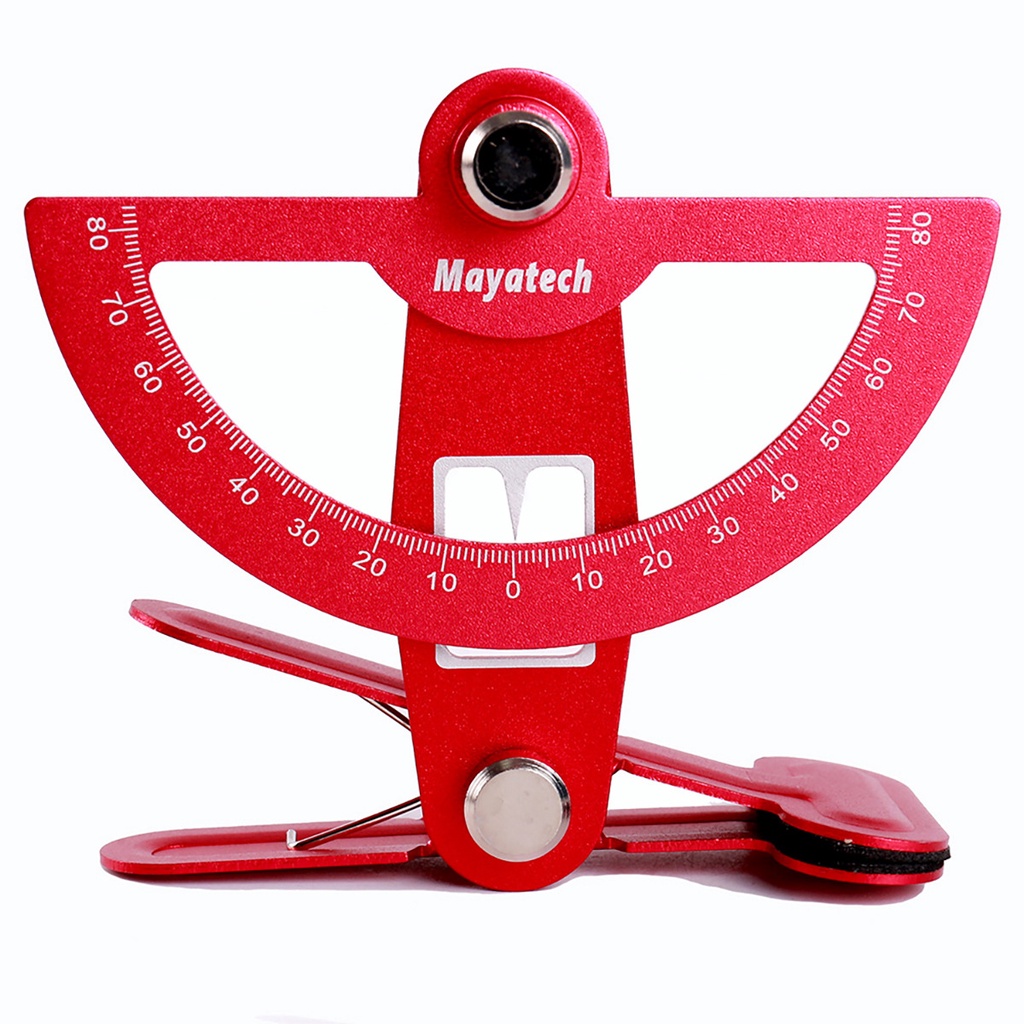 Mayatech red model aircraft rudder stroke adjustment tool for measuring ...