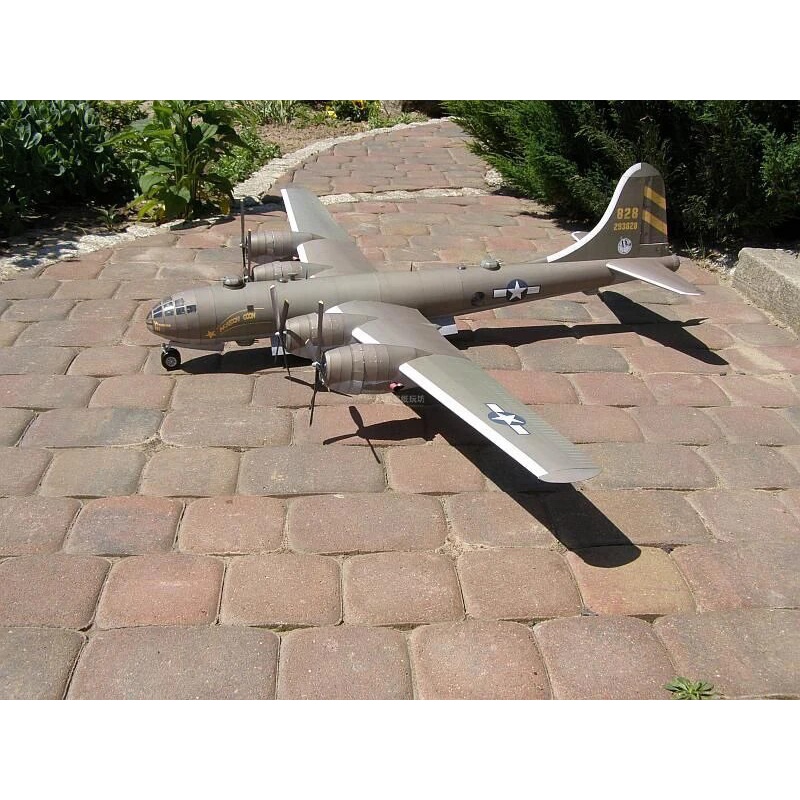 1:47 Boeing B-29 Super Fortress Bomber Bombardment Aircraft Paper Model ...