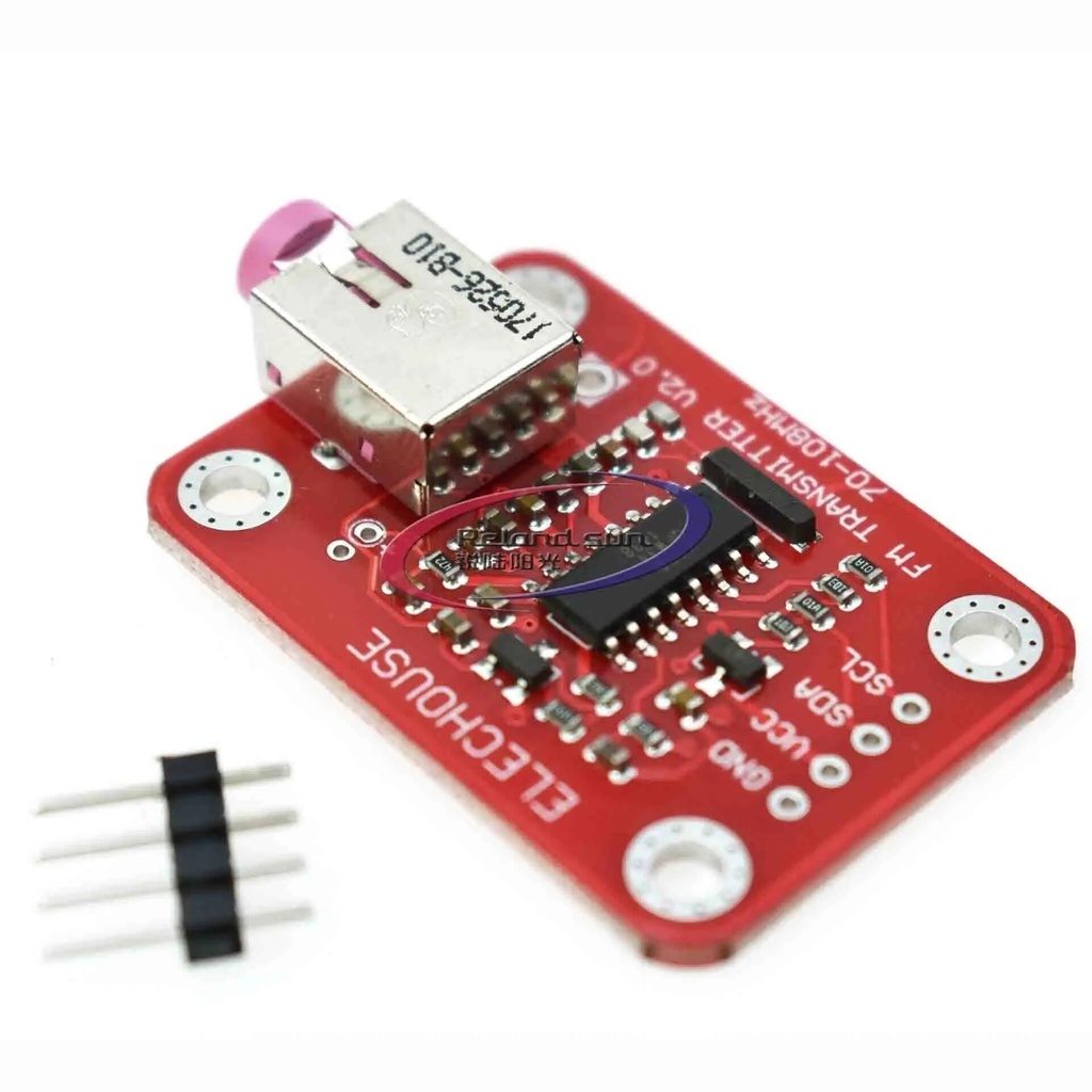 ☢I2C Interface FM Radio Transmitter Module V2.0 Digital Radio ...