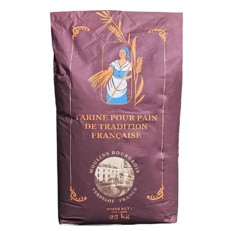 French count traditional T65 flour French bread flour baguette wheat ...