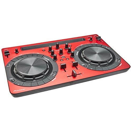 Pioneer DDJ-WEGO3-R Red DJ Controller for iOS (Pioneer DDJWEGO3R