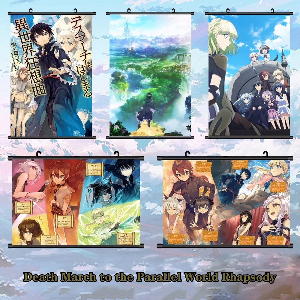 ❥Japan Anime Death March To The Parallel World Rhapsody Suzuki Ichirou  Poster Cosplay Scroll Mur 2♟ | Shopee Philippines