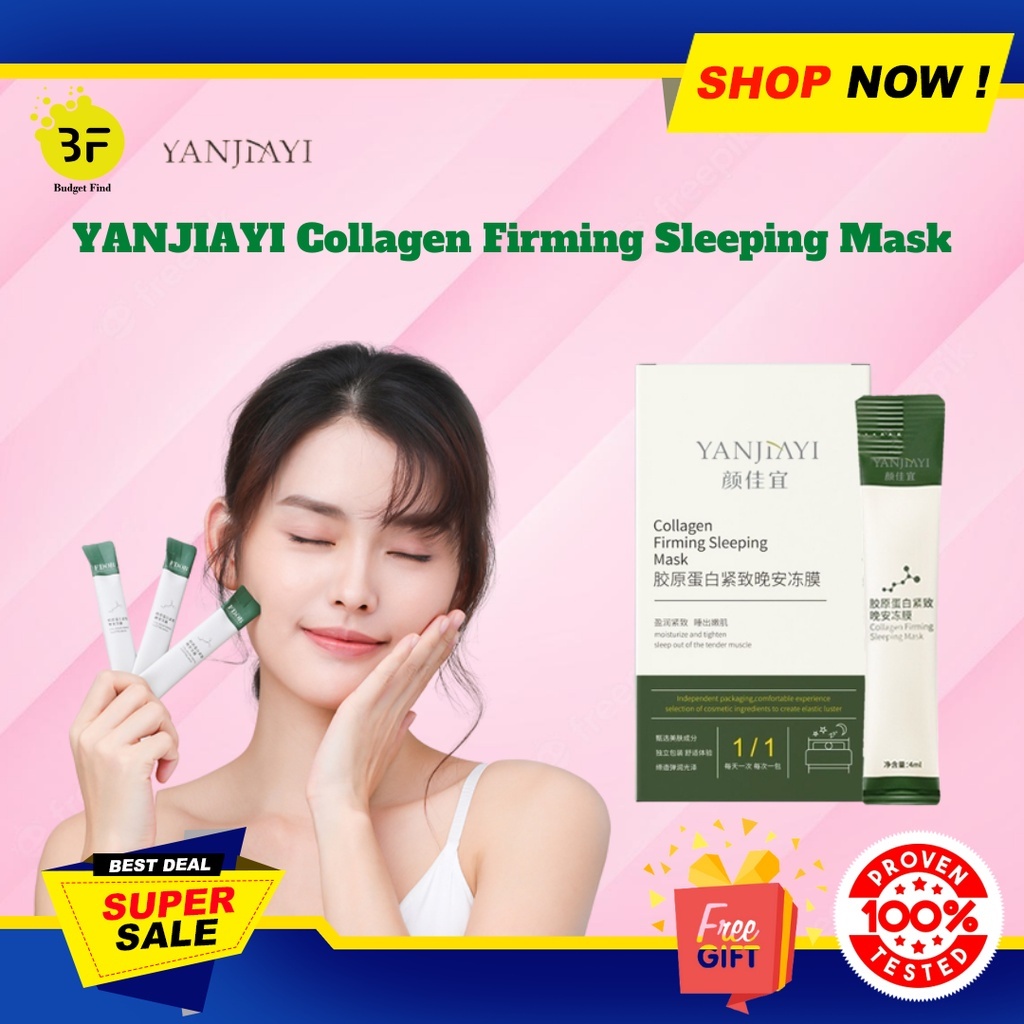 2024 Mask and Sleeping Firming Gel Women Sachets BOX 20 Men YANJIAYI