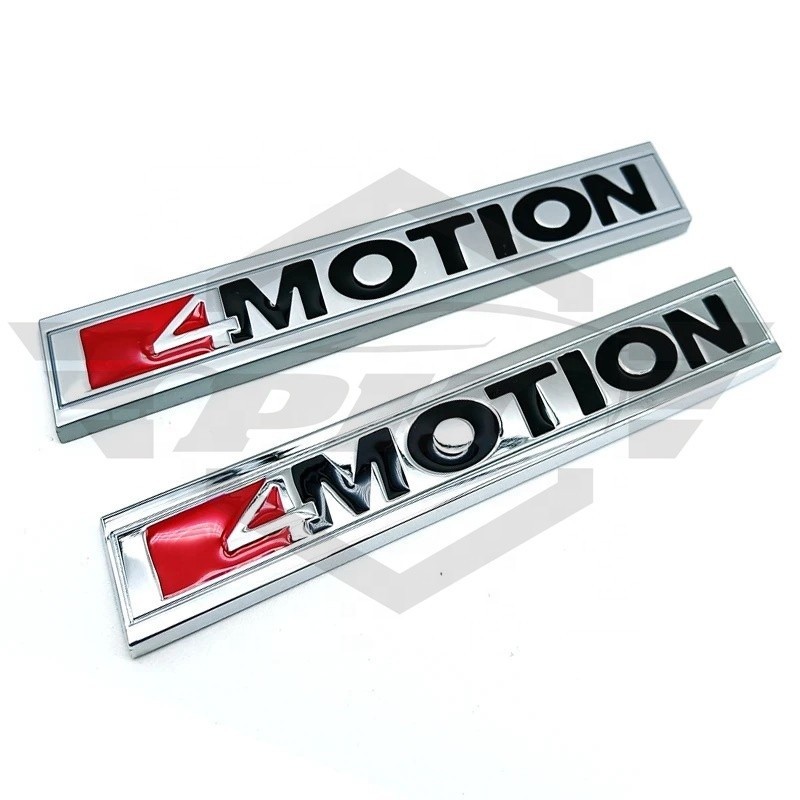Metal 4motion Letters Emblem Badge Logo Sticker For Volkswagen Passat ...