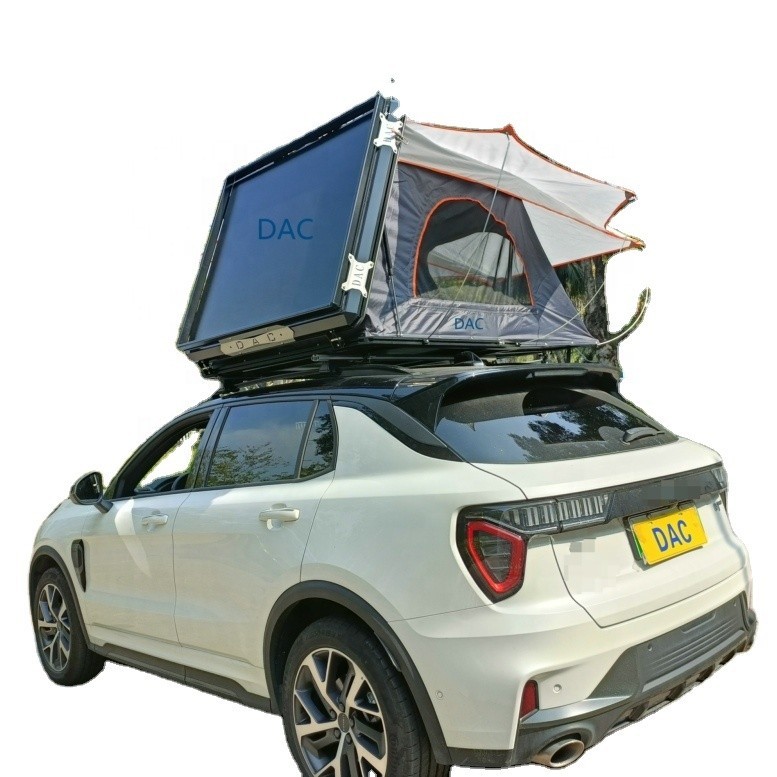 Roof Tent 4X4 off Road Light Weight Aluminium Folding Hard Shell Roof ...