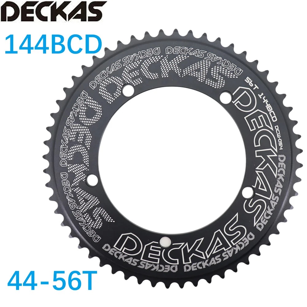 Deckas 144BCD Round Chainring Fixed Gear fixie Track Bike 44 46 48 50