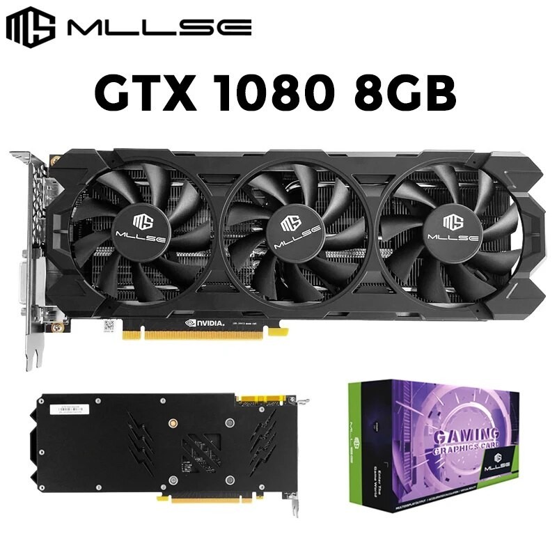 ۩Cheapest MLLSE Graphics Card NVIDIA GeForce GTX 1080 8GB GDDR5X 256-bit  PCIe 3.0 x16 Video Card 웃d