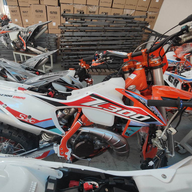 two stroke 300cc minimoto racing off road motorcycle big wheel trailer ...
