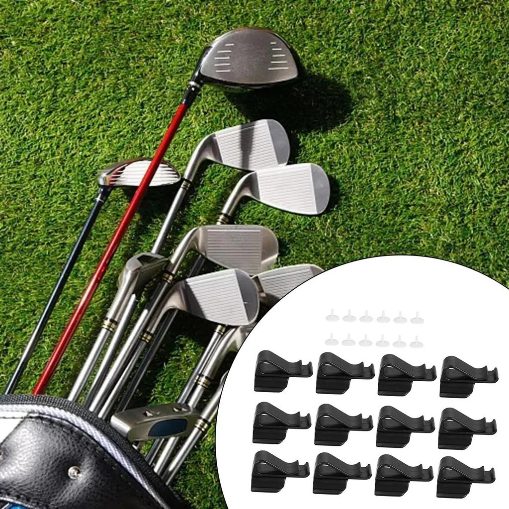 ☢12Pcs Golf Club Holder Ball Marker Tools Golf Putter Clip Golf Club ...