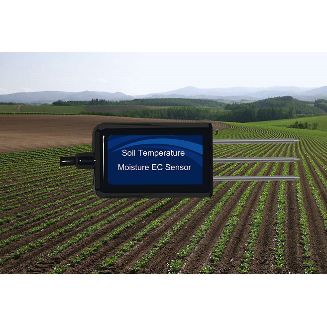 Software Server Lora Lorawan 3 In 1 Soil Temperature Humidity EC Sensor ...