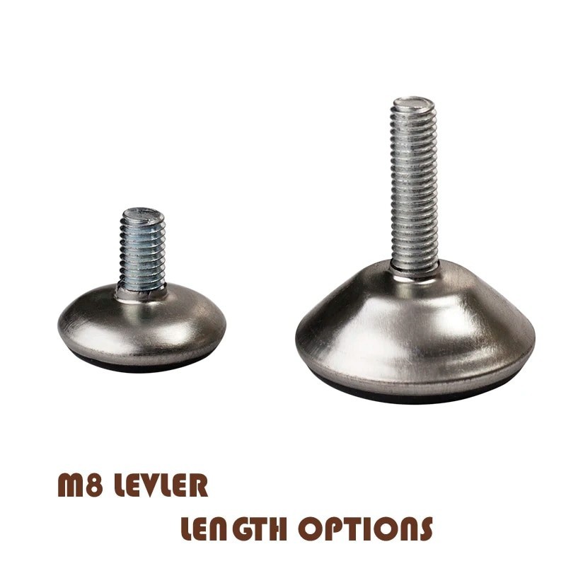 4PCS Chair Desk etc Furniture Levelers M8 Threaded height